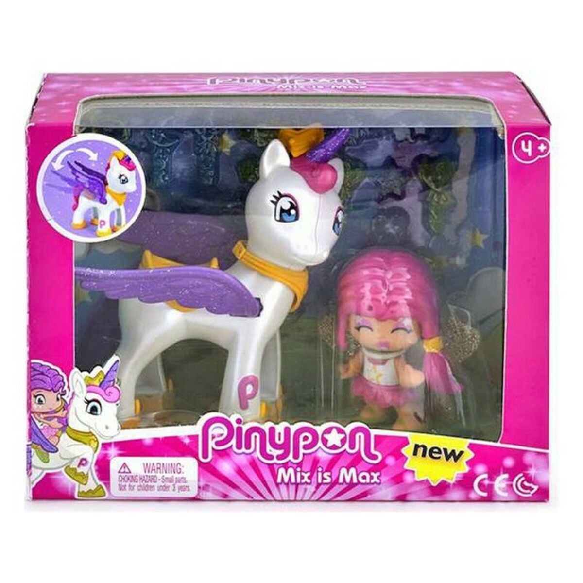 Sats med figurer Pinypon Mix is Max Unicorn Pinypon - 3