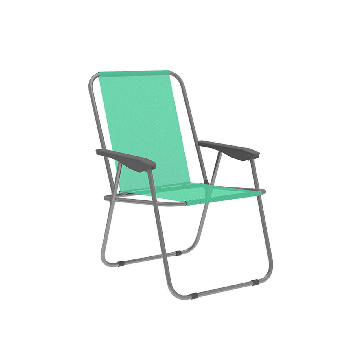 Marbueno Hopfällbar Stol Stål Blandad Strand och Pool 59X51X75 cm 10354 - 5