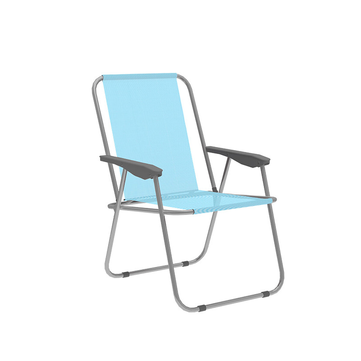 Marbueno Hopfällbar Stol Stål Blandad Strand och Pool 59X51X75 cm 10354 - 4