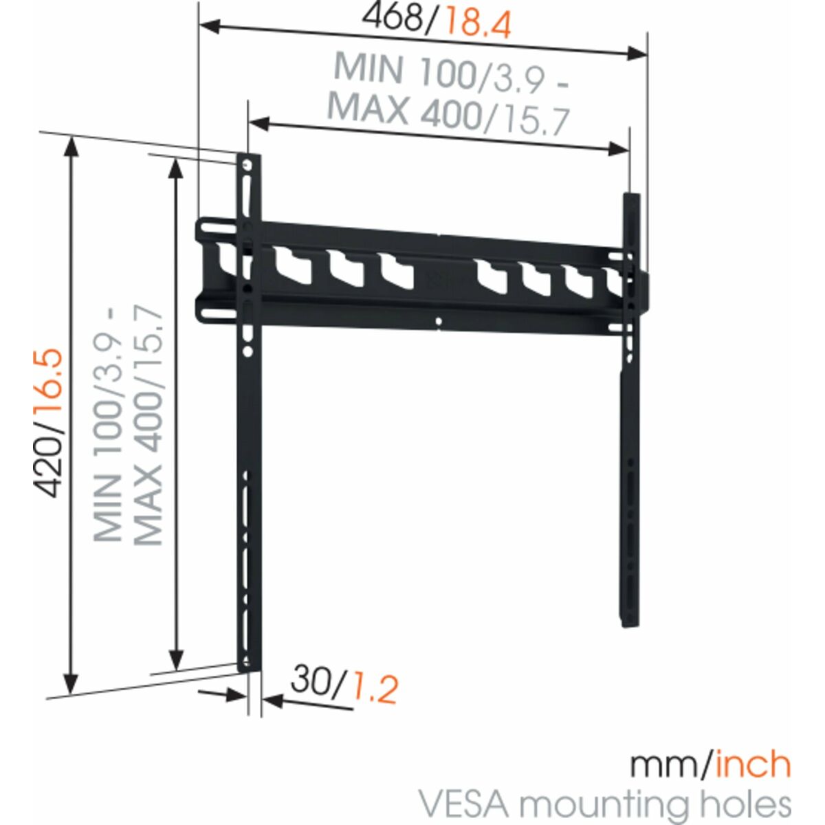 TV-fäste Vogel's 8563000 32"-55" - 3