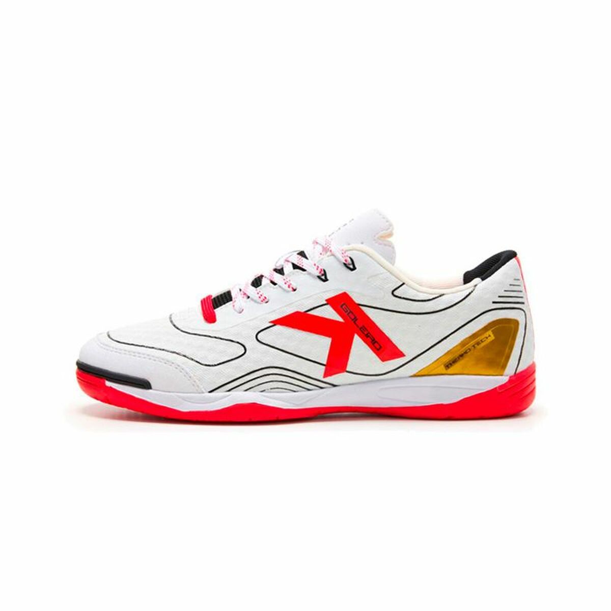 Gymnastikskor, Herr Kelme Goleiro Vit Röd - 2