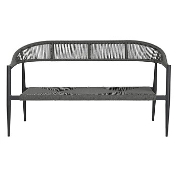 Trädgårdssoffa Home ESPRIT Aluminium 131 x 55 x 76 cm
