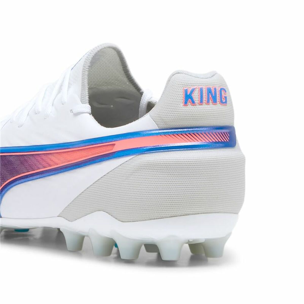 Fotbollsskor för vuxna Puma King Ultimate Mg Vit - 6