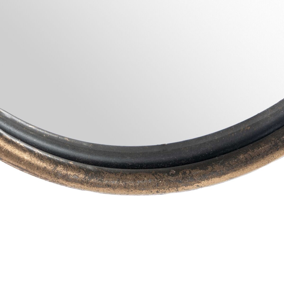 Väggspegel 65 x 2,5 x 72,5 cm Gyllene Metall - 3