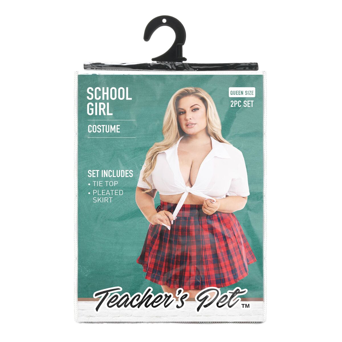 Erotiskt Kostym Teacher’s Pet School Girl Röd Queen size - 7