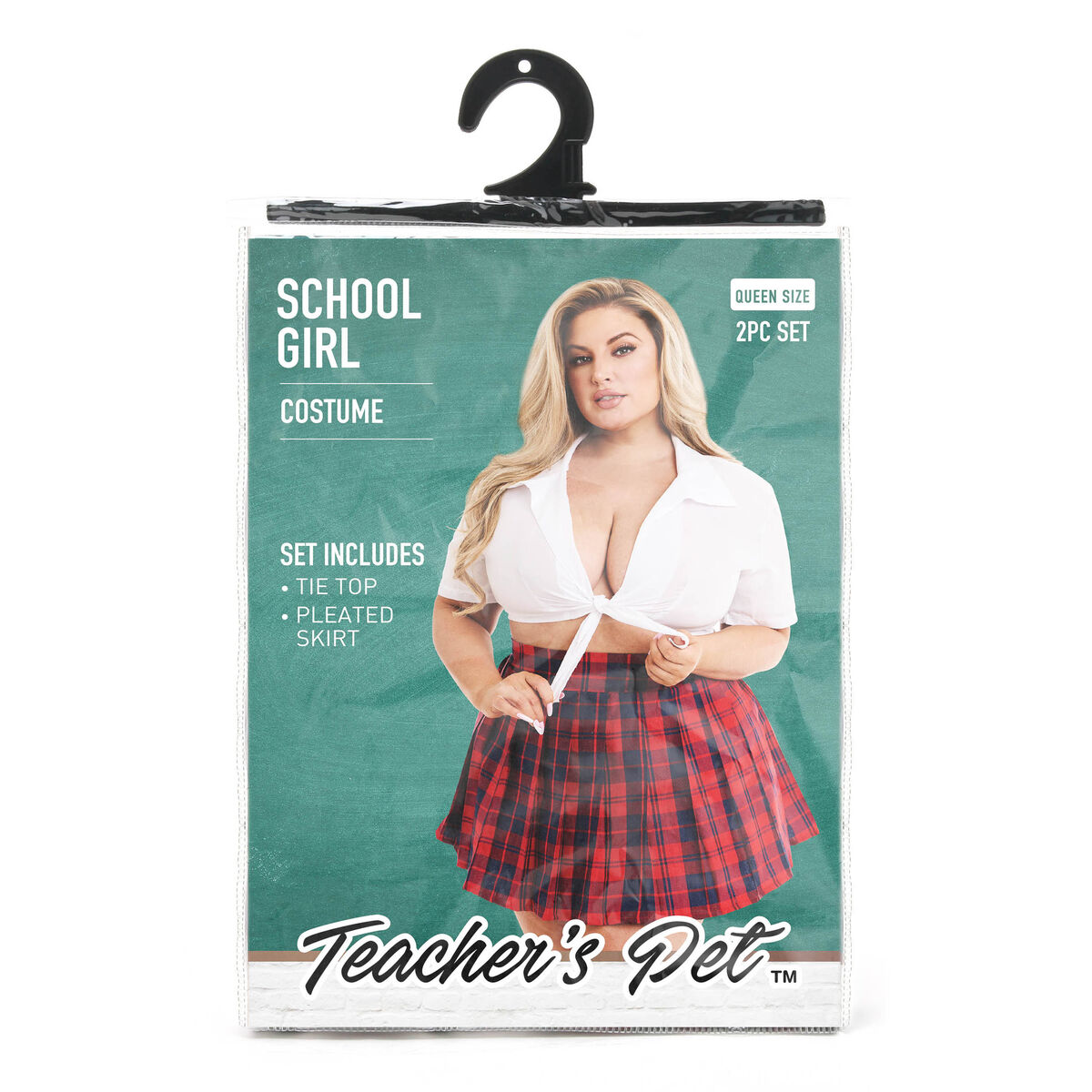 Erotiskt Kostym Teacher’s Pet School Girl Röd Queen size - 6