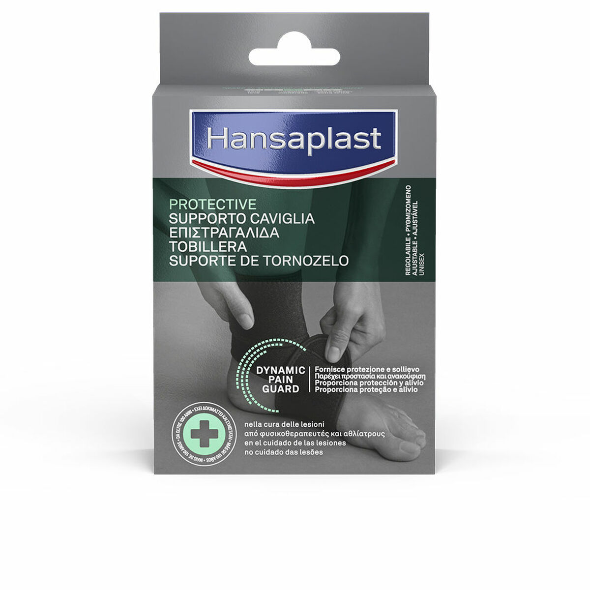 Fotledsstöd Hansaplast Dynamic Pain Guard Svart