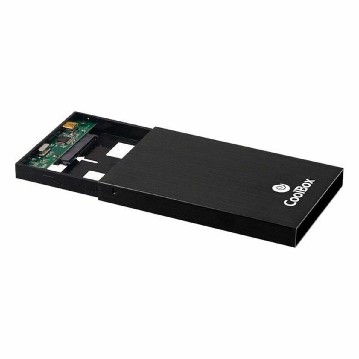 Hårddiskkabinett CoolBox SlimChase 2512 2,5" Svart - 7