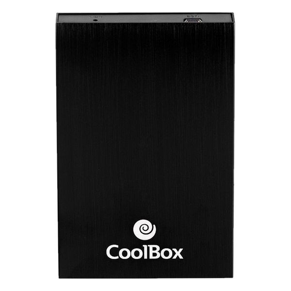 Hårddiskkabinett CoolBox SlimChase 2512 2,5" Svart - 3