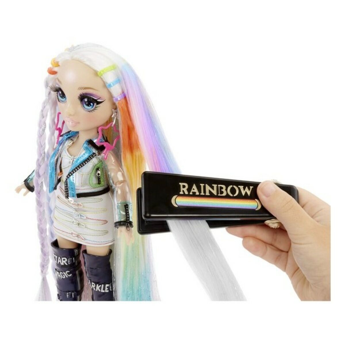 Playset Rainbow Hair Studio Rainbow High 569329E7C 5-i-1 (30 cm) - 7