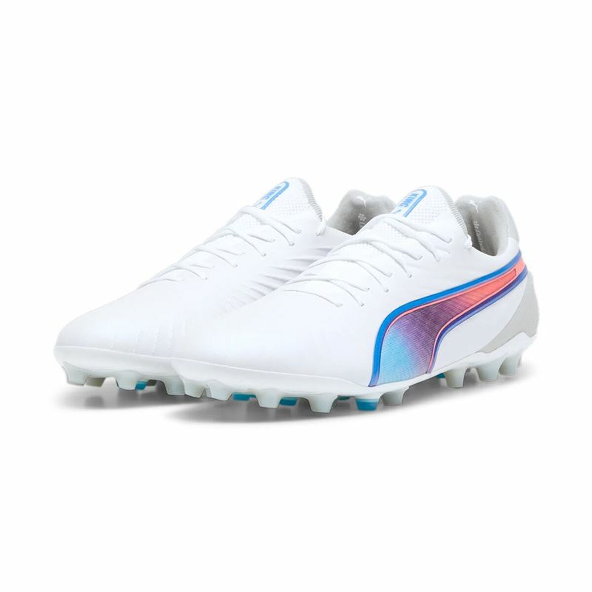 Fotbollsskor för vuxna Puma King Ultimate Mg Vit - 5