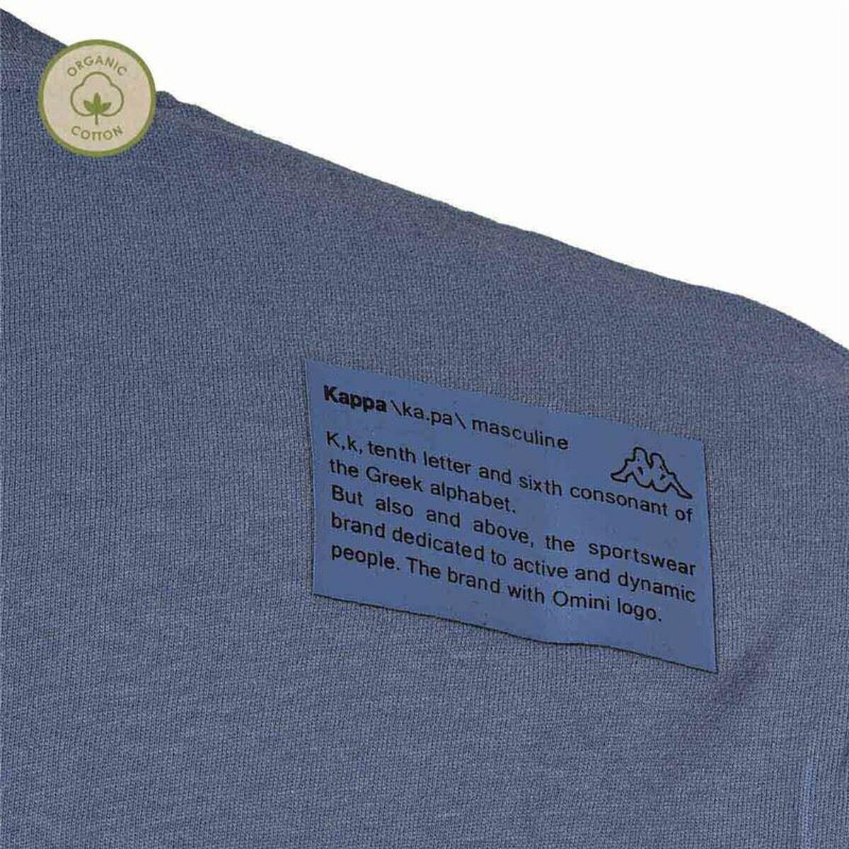 T-shirt med kortärm Herr Kappa Blå Män - 3