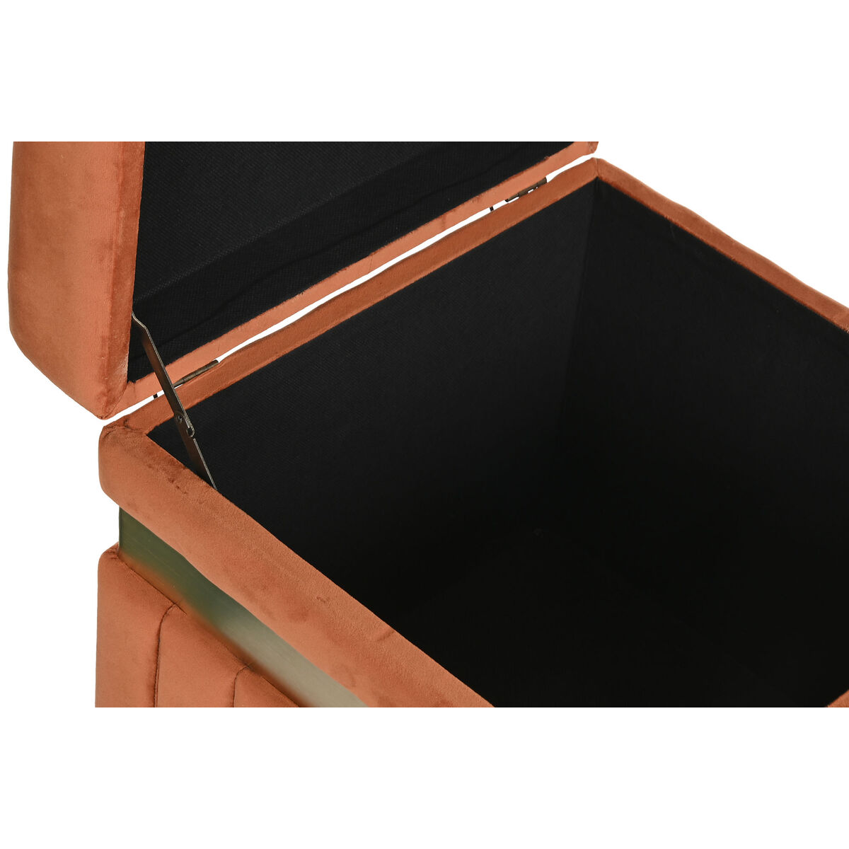Sittpall DKD Home Decor Blå Grön Orange Gyllene Trä MDF 93 x 47 x 45 cm (3 antal) - 3