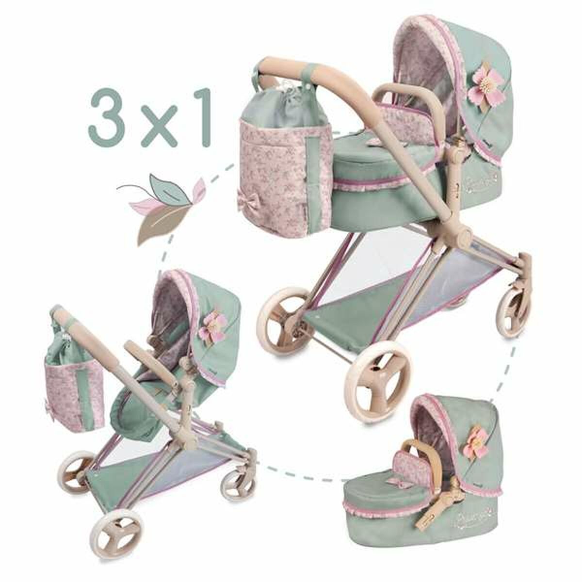 Dockvagn Decuevas 73 x 38 x 65 cm - 10