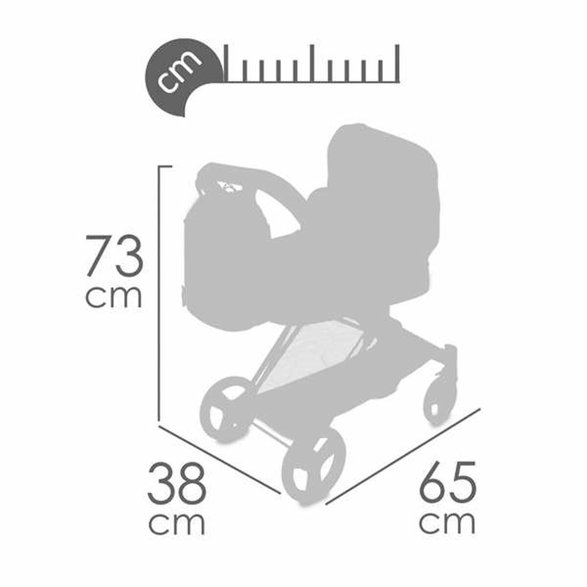 Dockvagn Decuevas 73 x 38 x 65 cm - 11