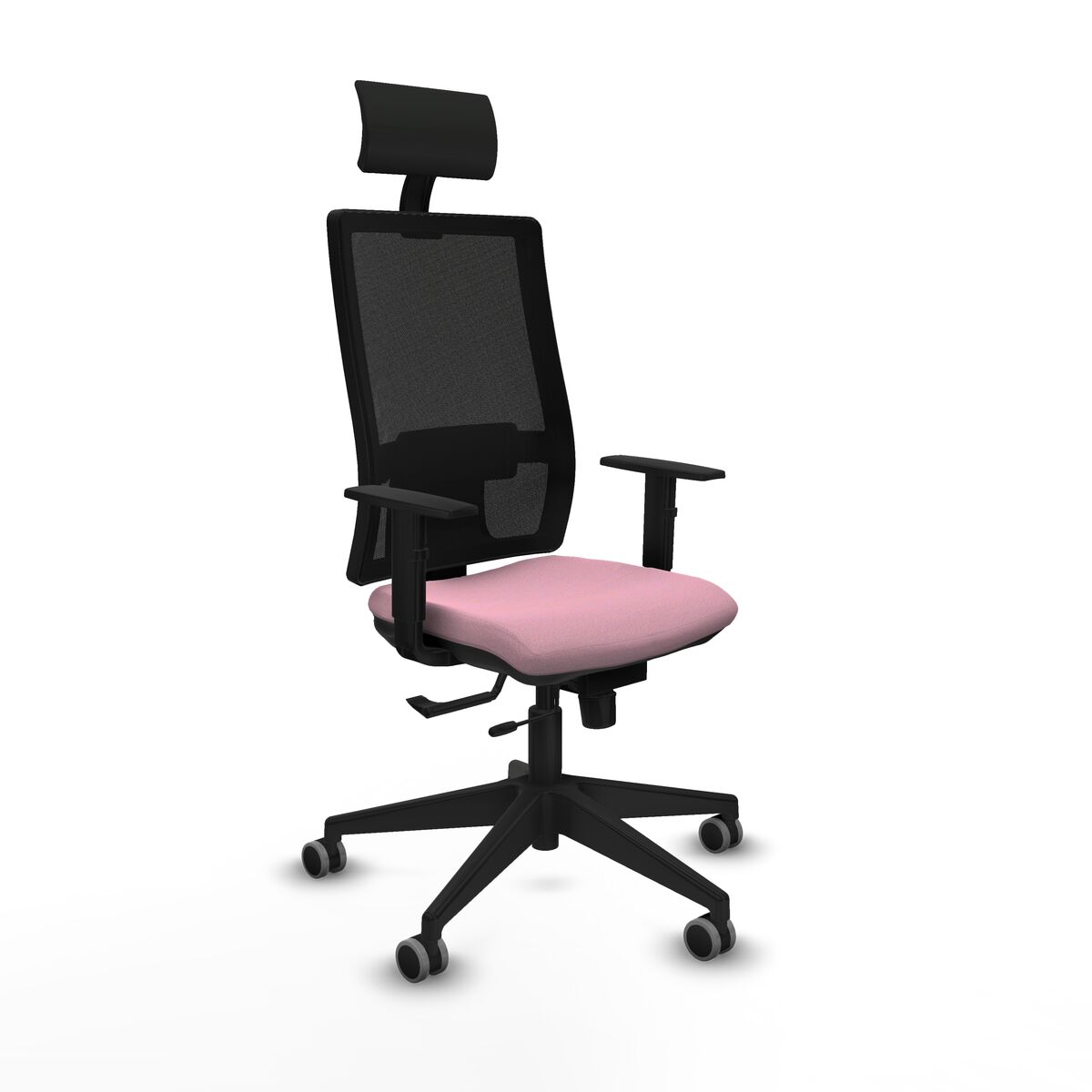 Kontorsstol med nackstöd Piqueras y Crespo 1D066G1 Rosa