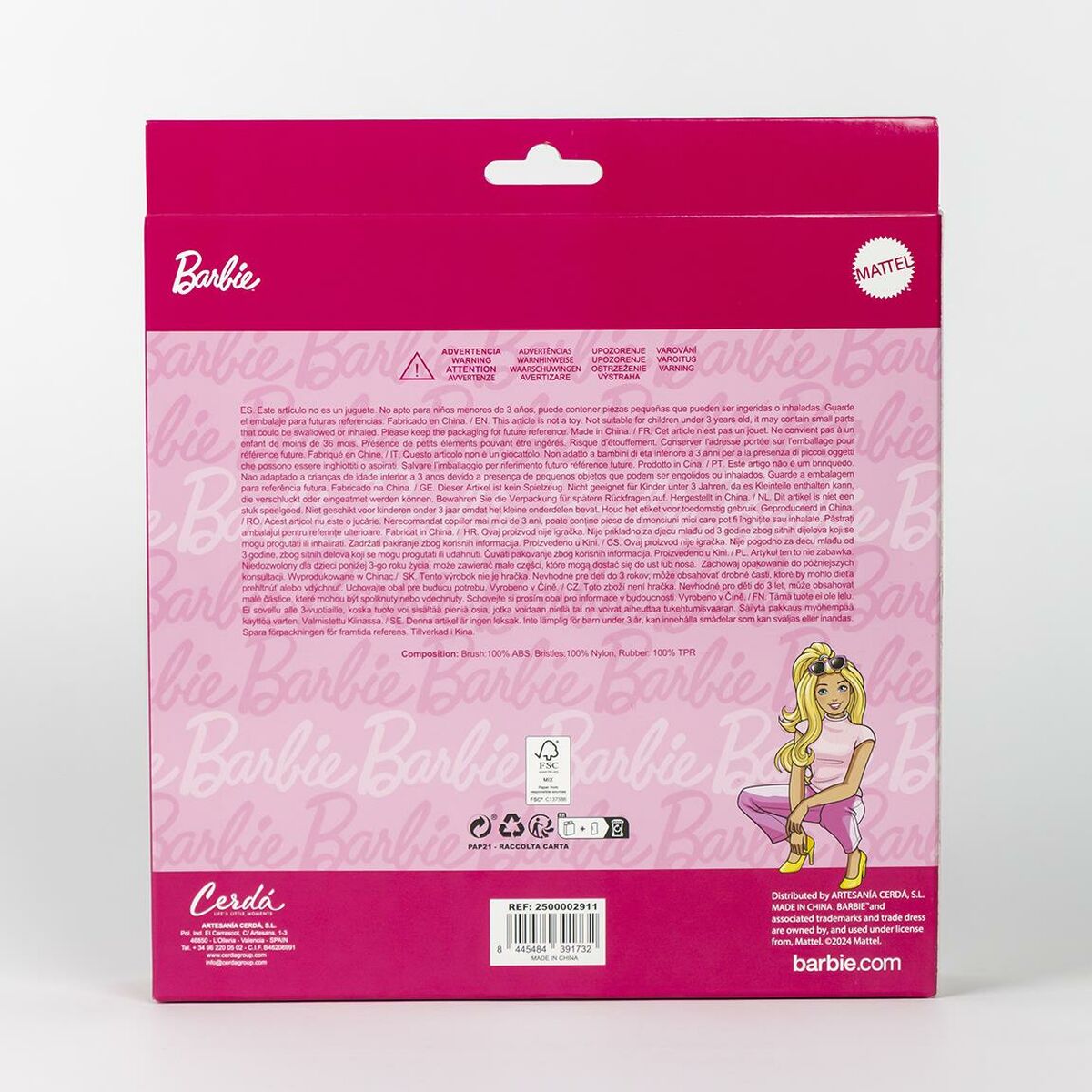 Skönhetsset Barbie 4 Delar - 3
