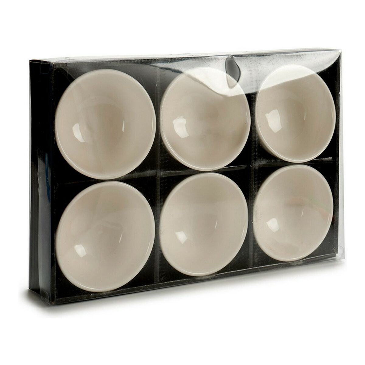 Skålset Porslin Vit 150 ml 6 Delar 11 x 5,5 x 11 cm - 4