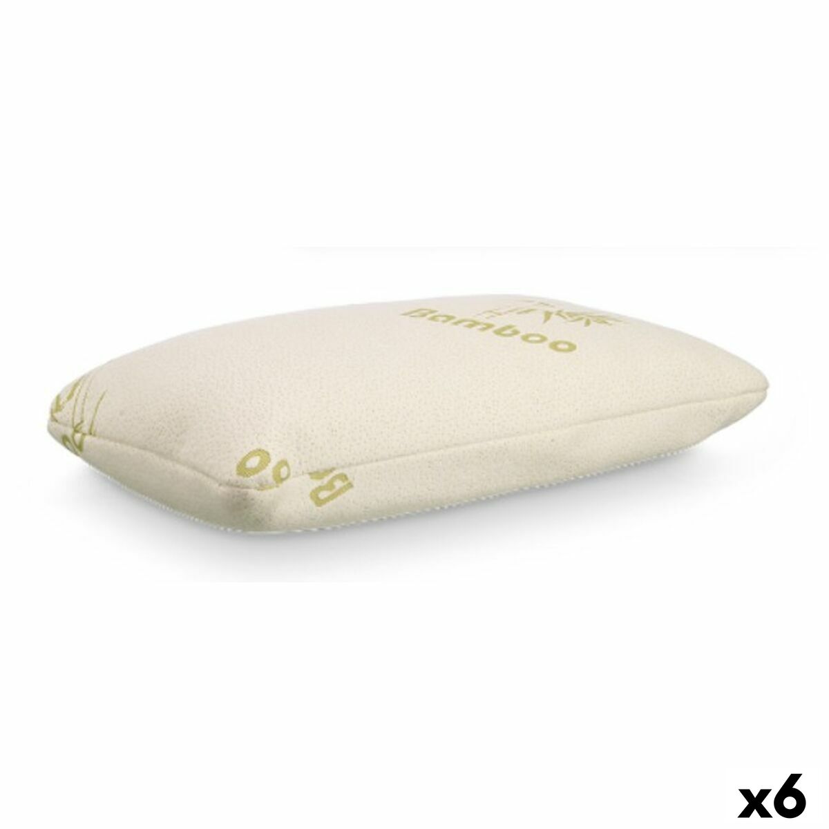 Viskoelastisk kudde Gift Decor Vit 70 x 15 x 40 cm (6 antal)