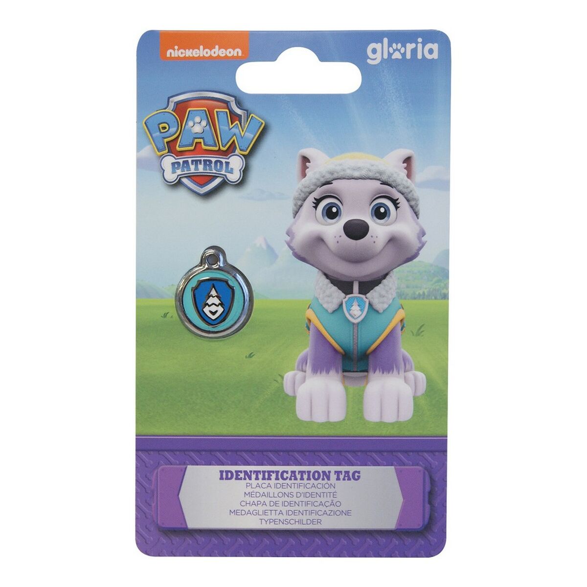 Identifikationsbricka för halsband The Paw Patrol Everest Storlek S - 2