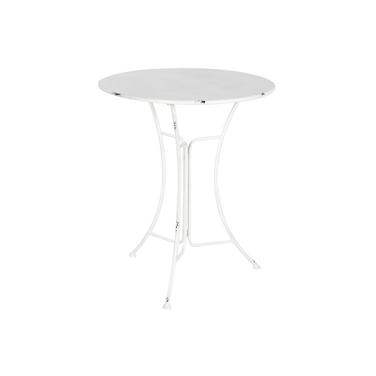 Bordsgrupp med 2 stolar Home ESPRIT Vit 60 x 60 x 70 cm - 6