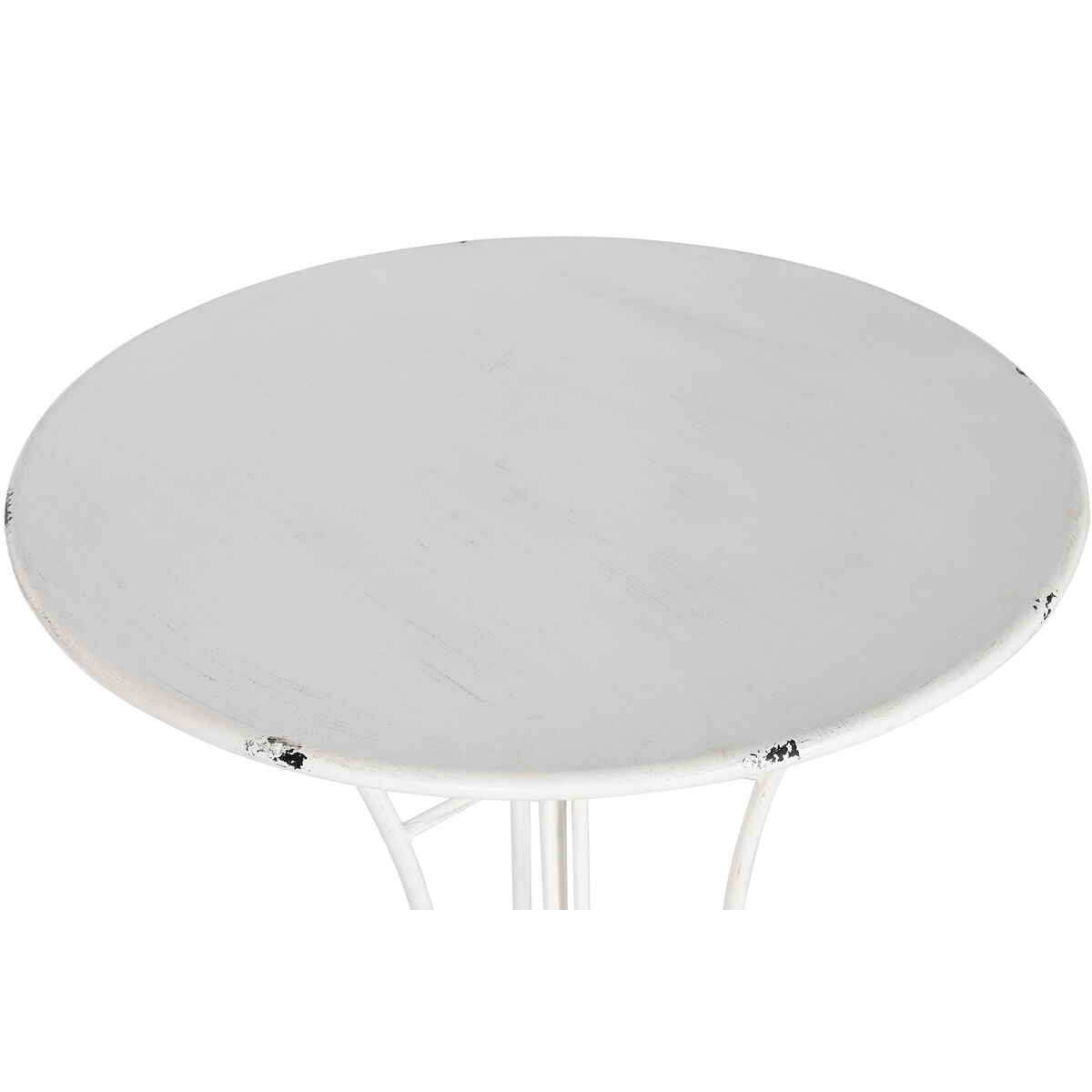 Bordsgrupp med 2 stolar Home ESPRIT Vit 60 x 60 x 70 cm - 5