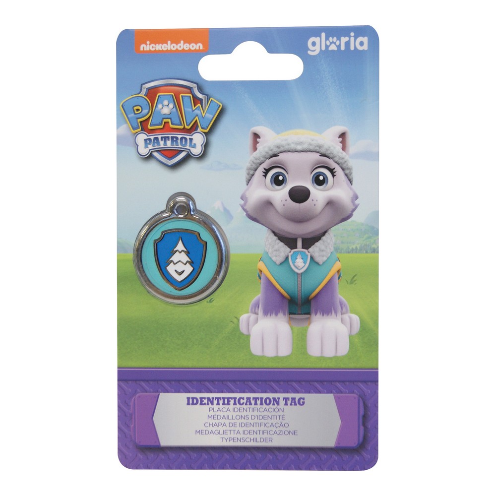 Identifikationsbricka för halsband The Paw Patrol Everest Storlek M