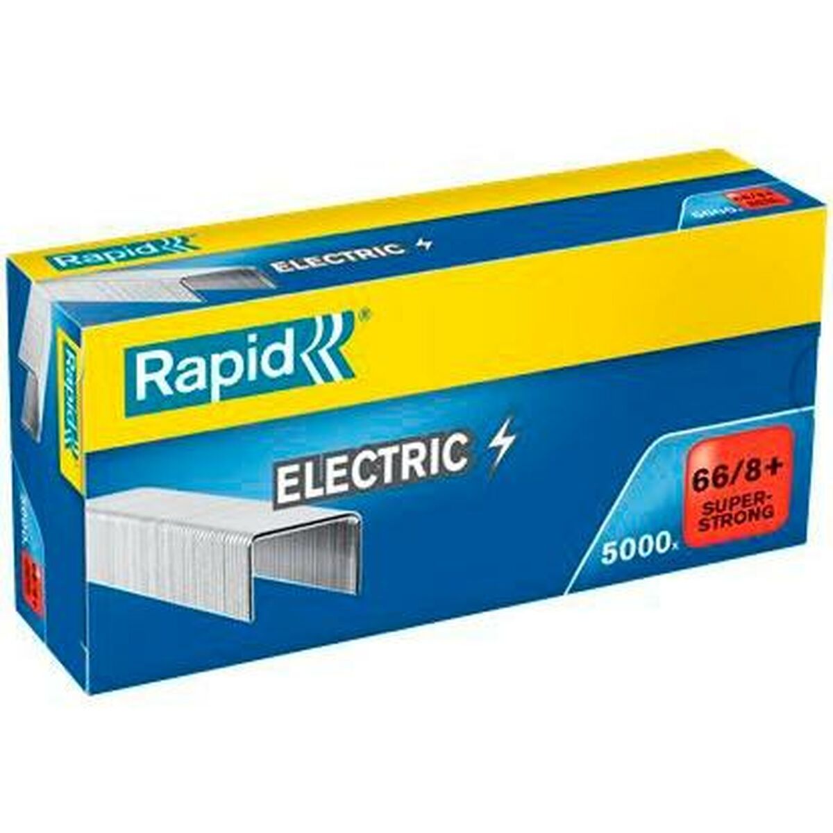Häftklamrar Rapid Super Strong Electric 66/8+ 8,5 mm - 2