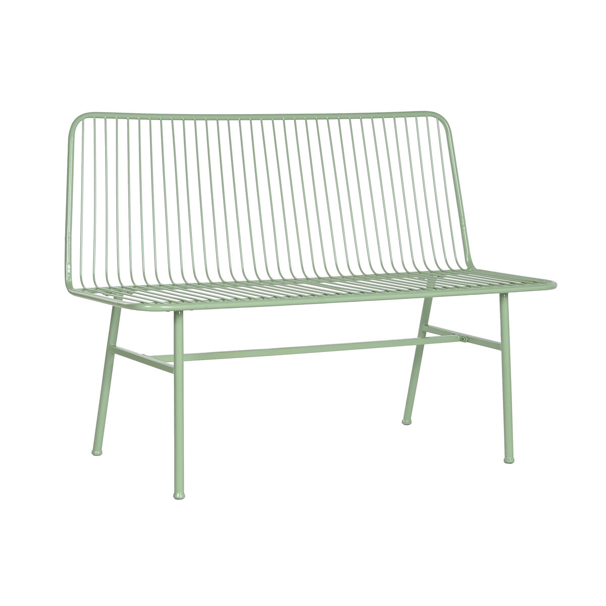 Set med bord och 3 fåtöljer Home ESPRIT Mint Metall 115 x 53 x 83 cm - 8