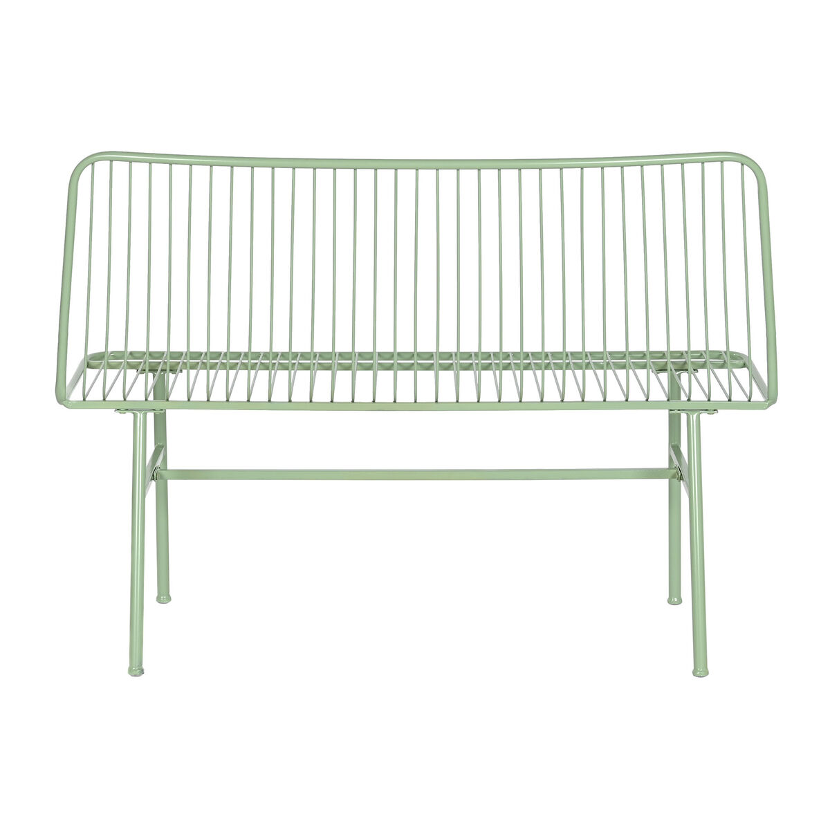 Set med bord och 3 fåtöljer Home ESPRIT Mint Metall 115 x 53 x 83 cm - 7