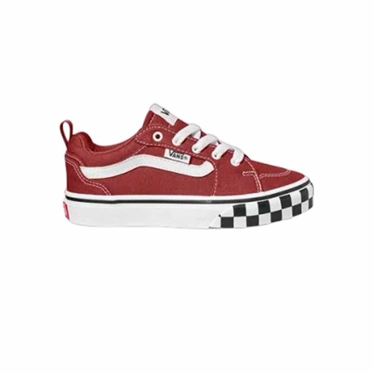 Sportskor Casual Barn Vans Filmore Check Bumper Dark Mörkröd - 6