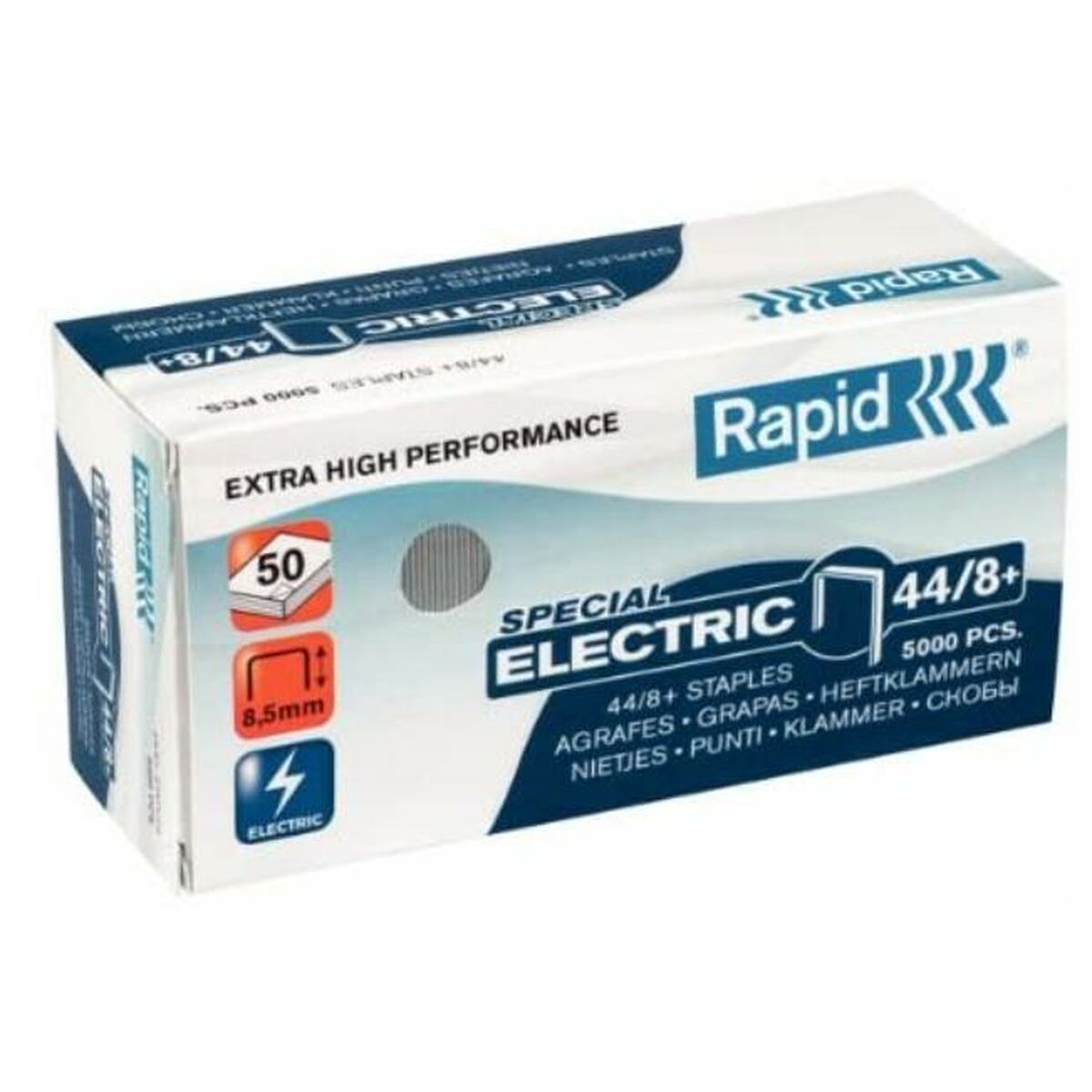 Häftklamrar Rapid 5000 Delar 44/8+ 8,5 mm