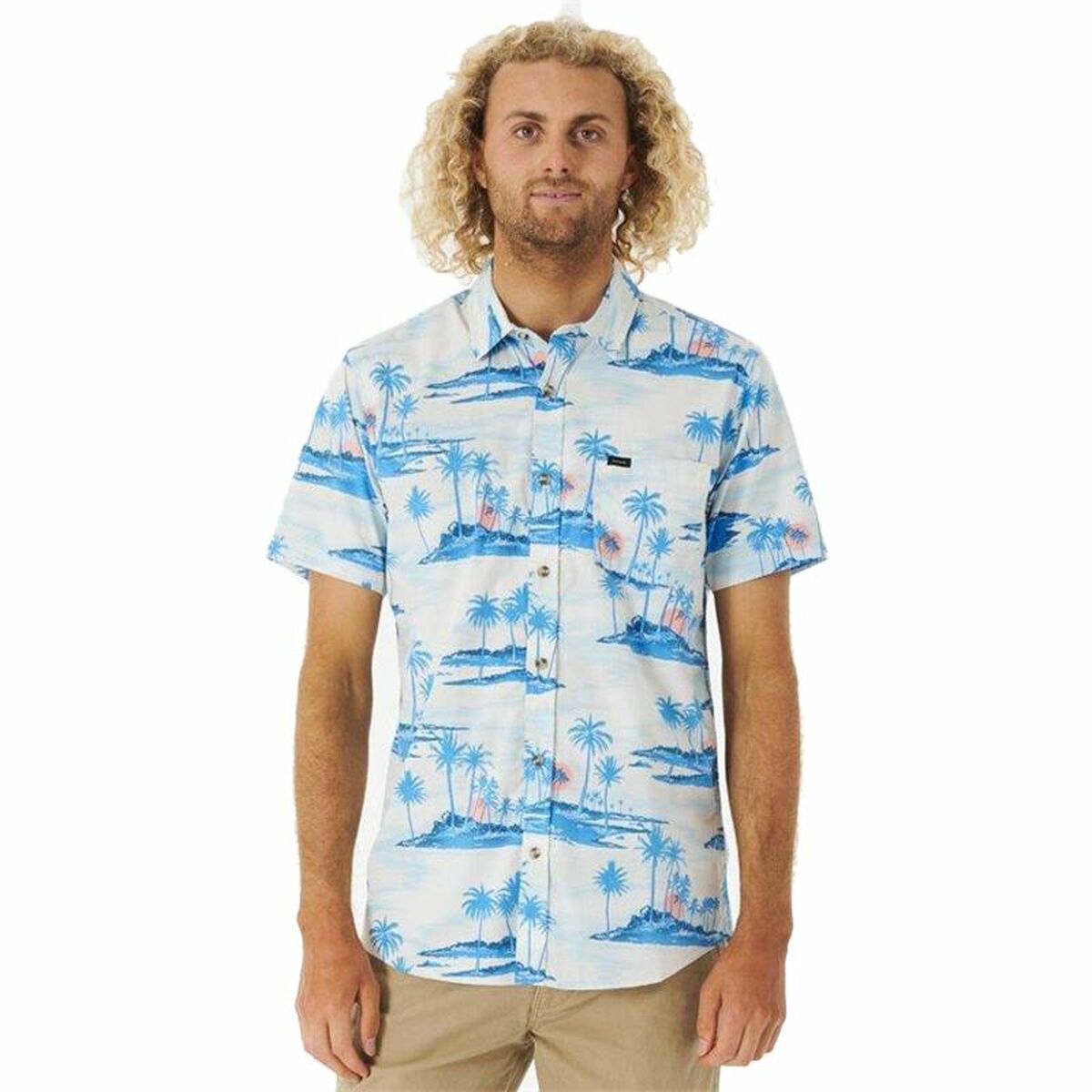 Skjorta Rip Curl Dreamers Bone Vatten - 7