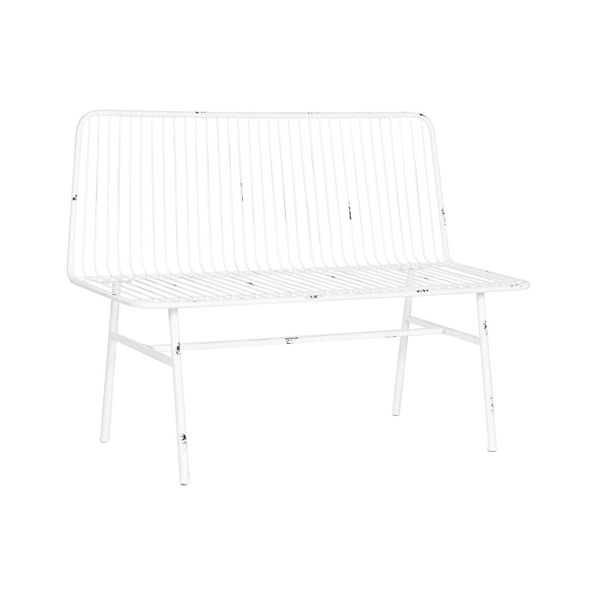 Trädgårdsmöbler Home ESPRIT Vit 115 x 53 x 83 cm (4 Delar) - 7