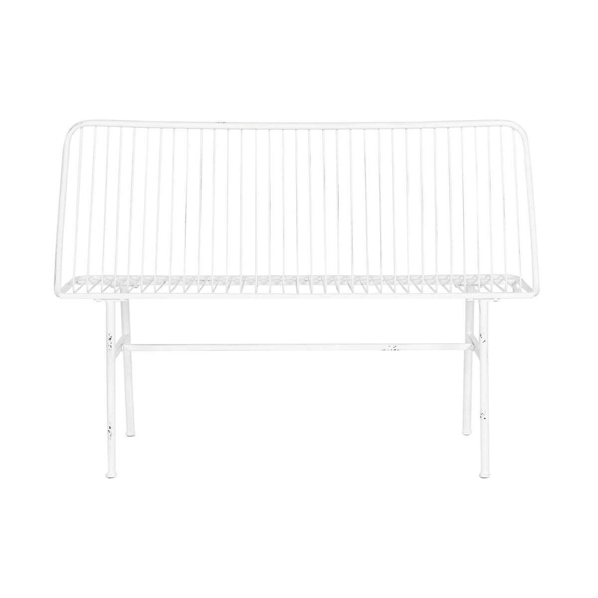 Trädgårdsmöbler Home ESPRIT Vit 115 x 53 x 83 cm (4 Delar) - 6