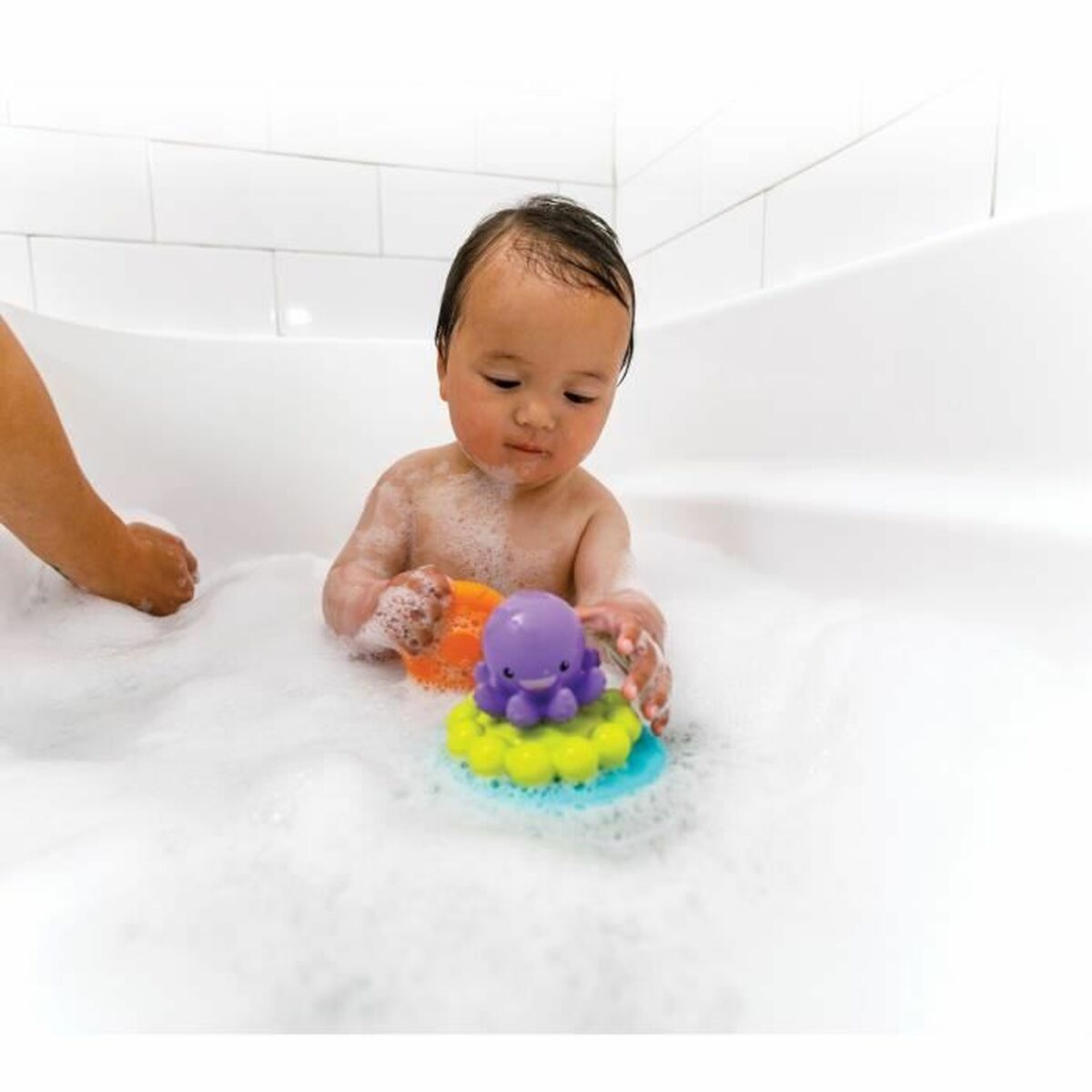 Balanserande pyramid Infantino Octopus bath pyramid - 2