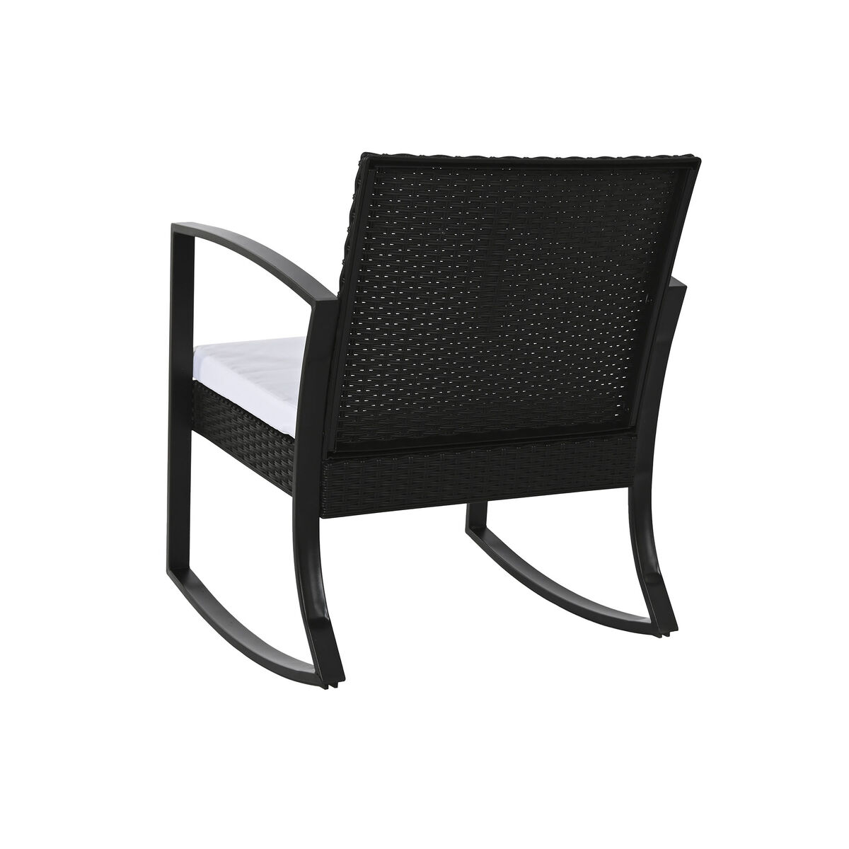 Bordsgrupp med 2 stolar Home ESPRIT Svart Stål 59 x 61,5 x 74 cm - 4