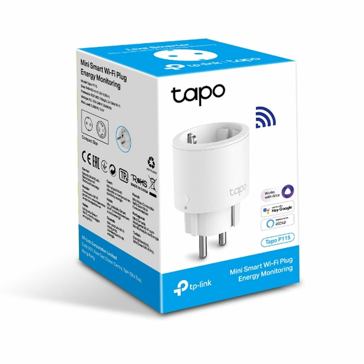 Smartkontakt OR: Intelligent Kontakt TP-Link P115 - 2