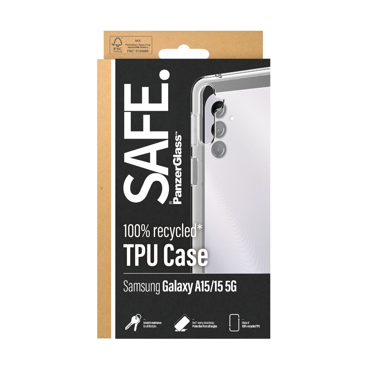 Skärmskydd för Mobiltelefon Panzer Glass SAFE95679 Samsung GALAXY NEW A14/A14 5G - 2