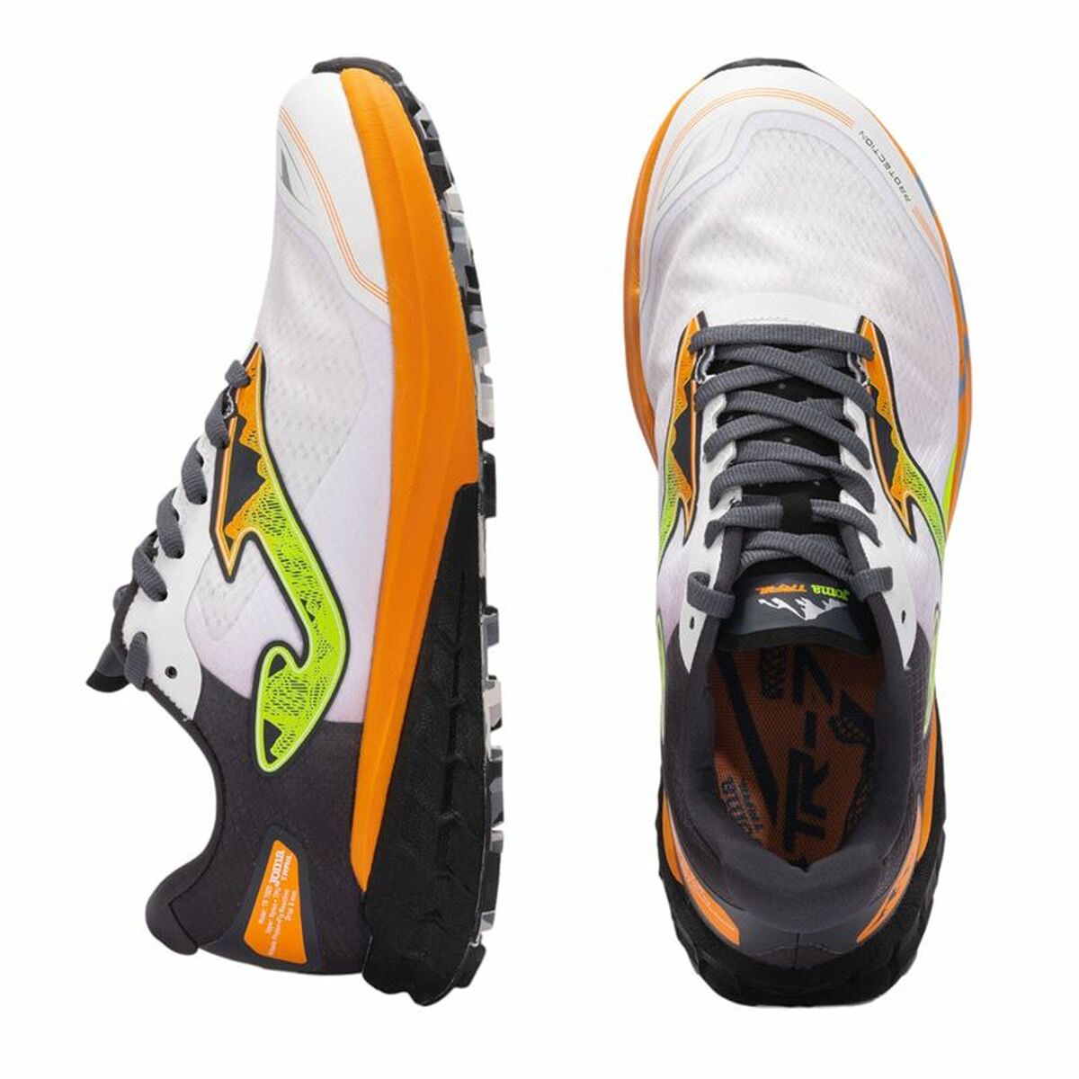 Gymnastikskor, Herr Joma Sport TR-7000 Gul Vit - 7