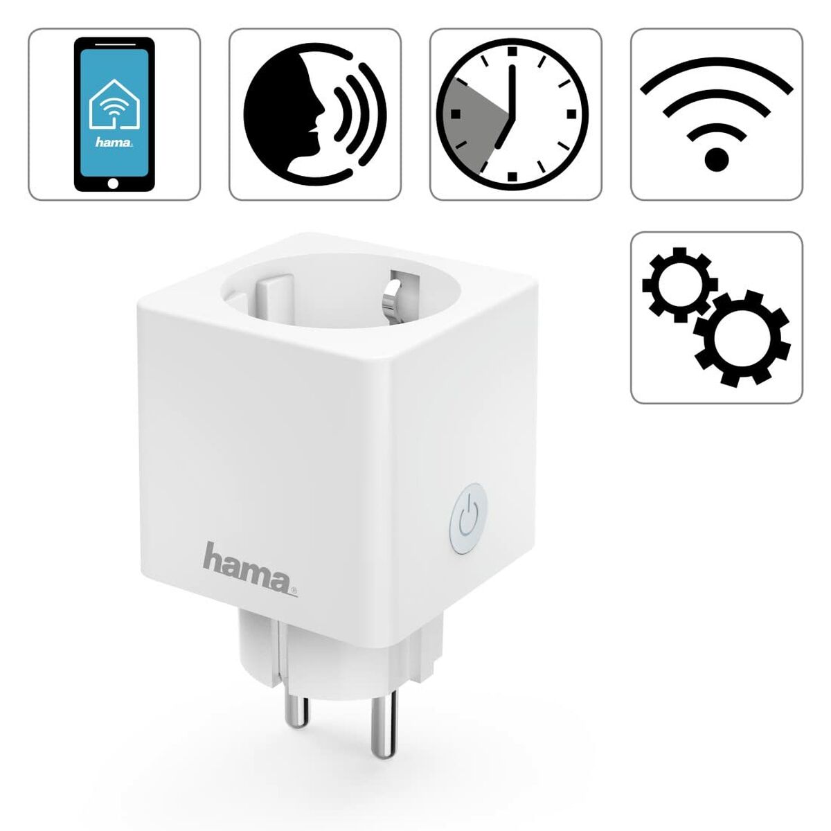 Smartkontakt OR: Intelligent Kontakt Hama 00176573 Wi-Fi - 2