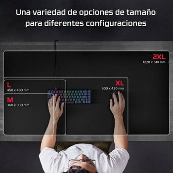 Musmatta Hyperx 4Z7X5AA Svart