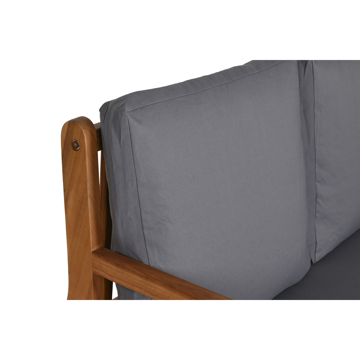 Set med bord och 3 fåtöljer Home ESPRIT Brun Grå Akaciaträ 120 x 72 x 75 cm - 5
