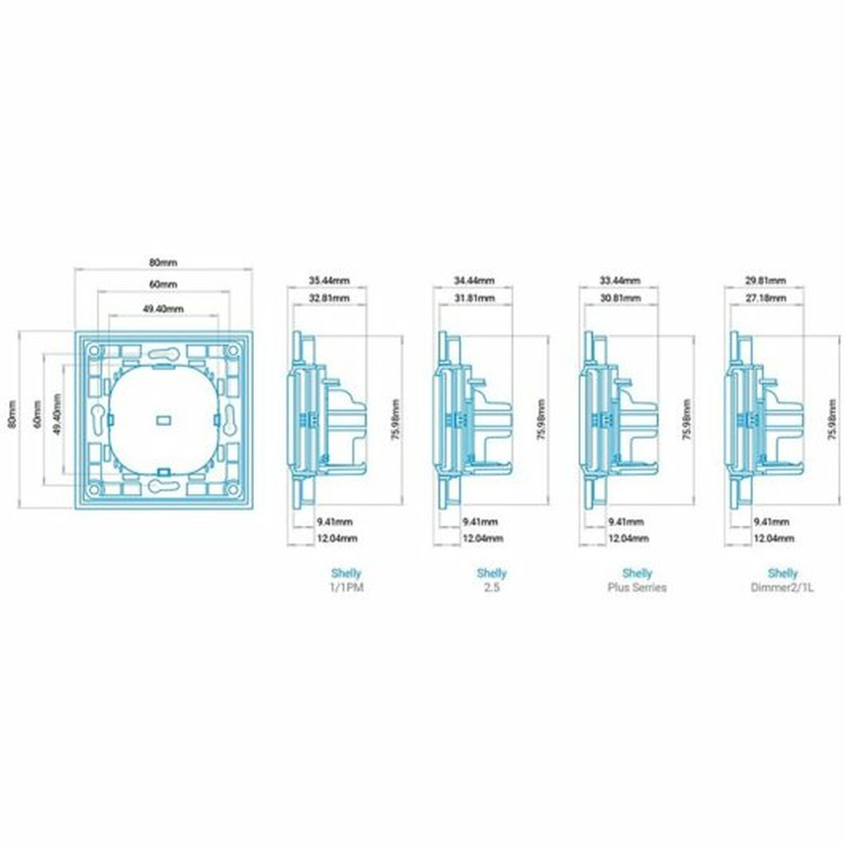 Smartkontakt OR: Intelligent Kontakt Shelly Wi-Fi - 5