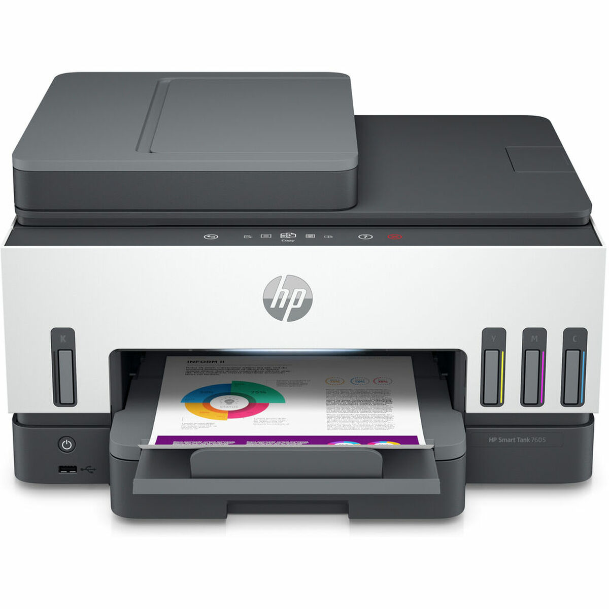 Multifunktionsskrivare HP Smart Tank 7605