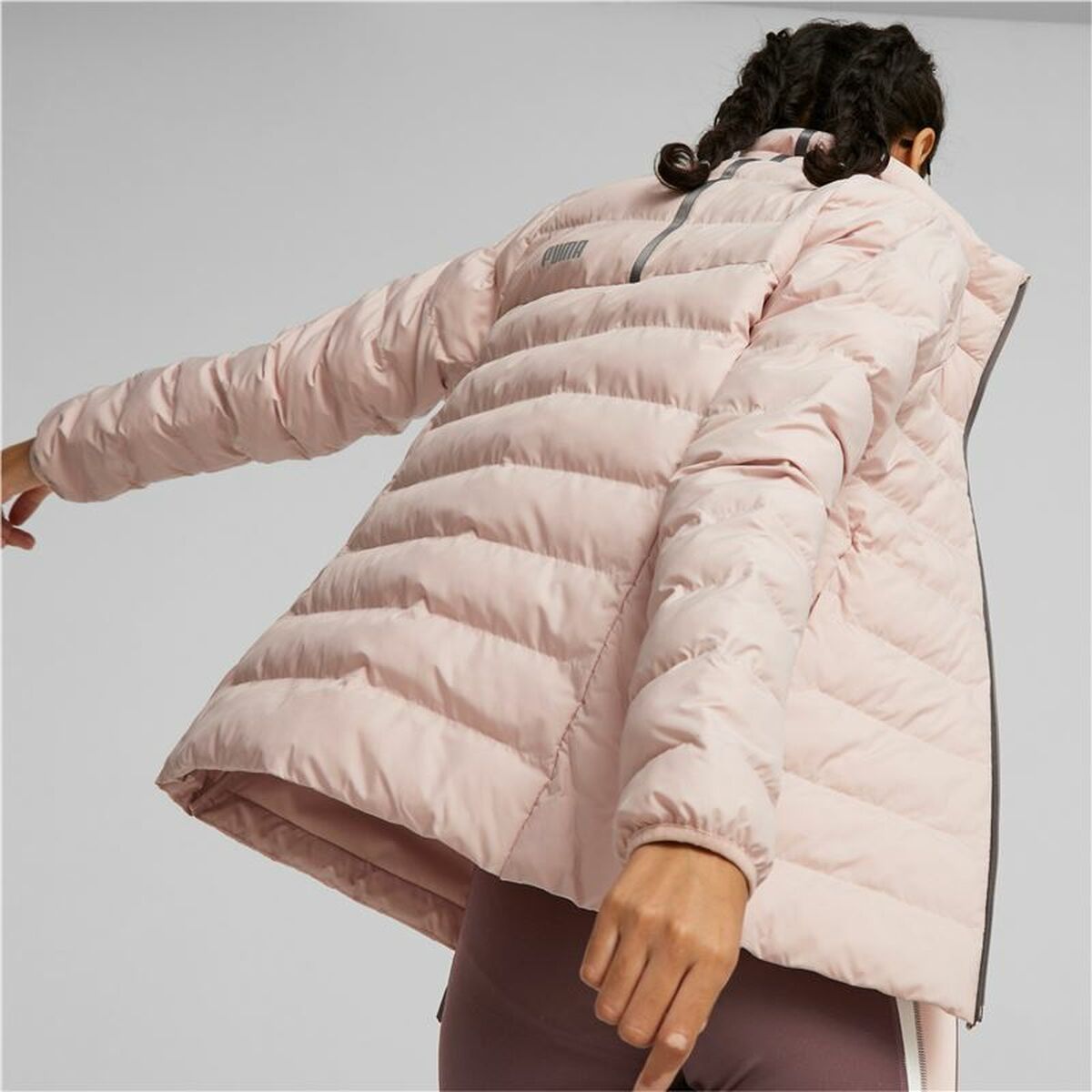 Sportjacka, Dam Puma Active Polyball Ljusrosa - 3