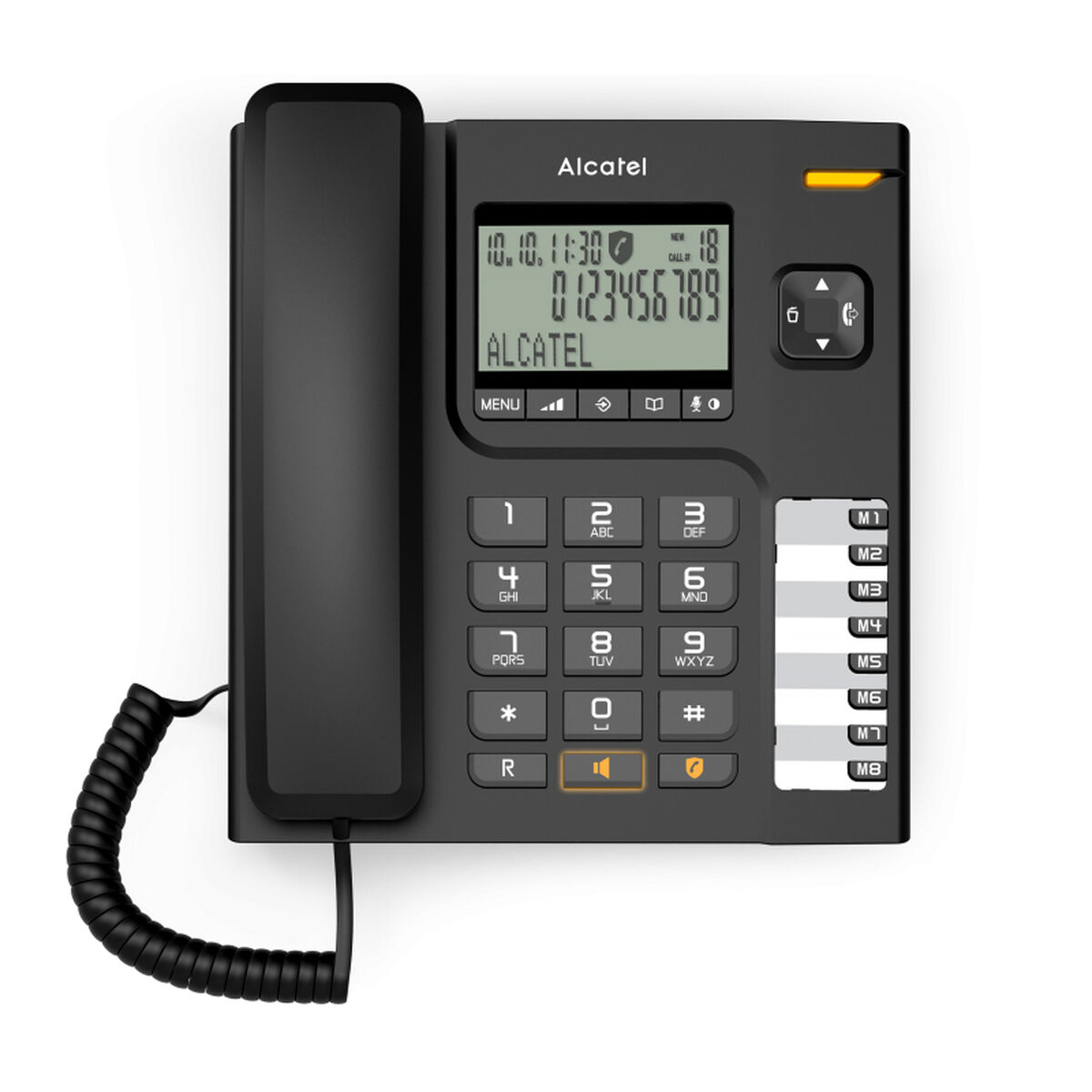 Markkabeltelefon Alcatel T78 Svart - 3