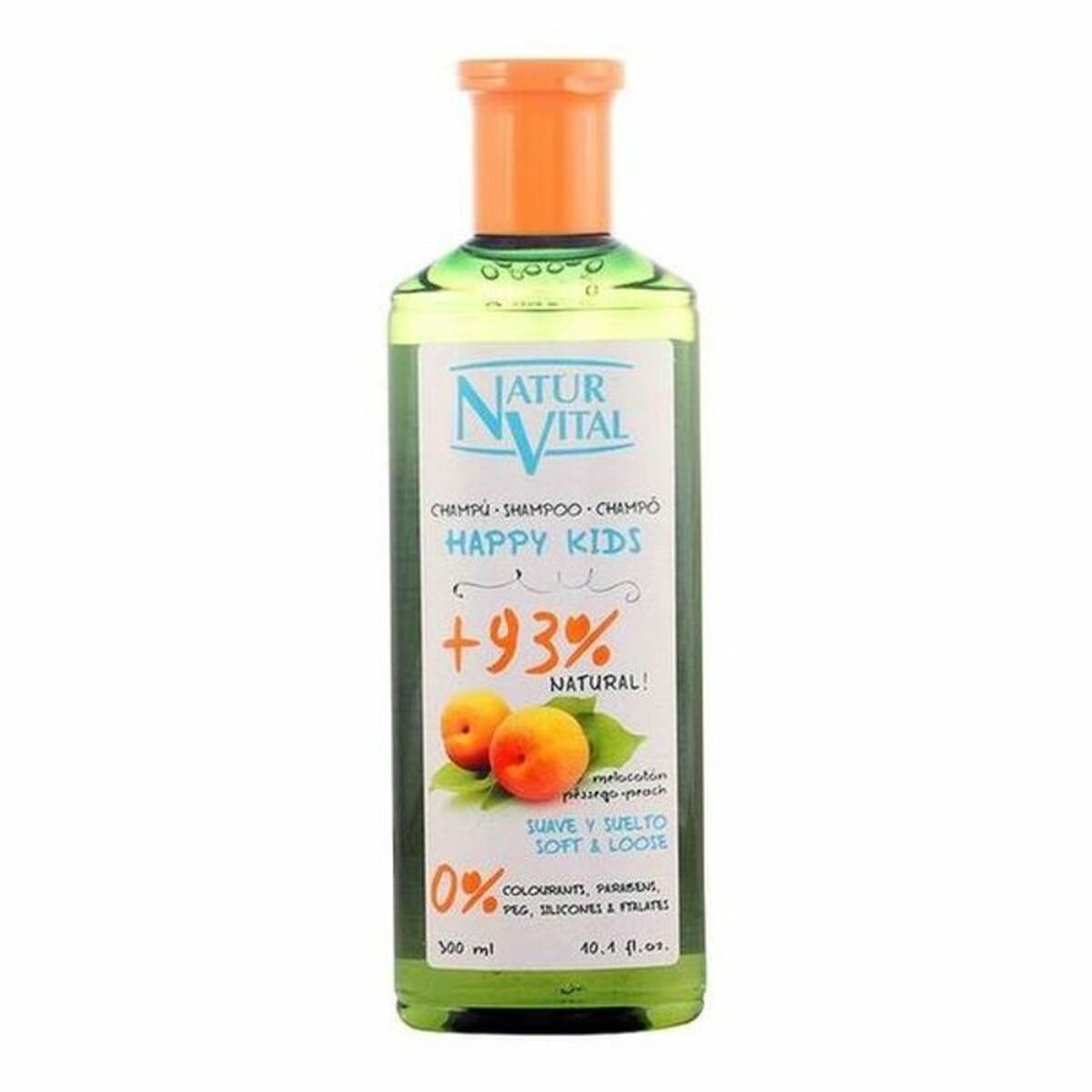 Mjukt schampo Happy Kids Naturaleza y Vida Happy Kids 300 ml