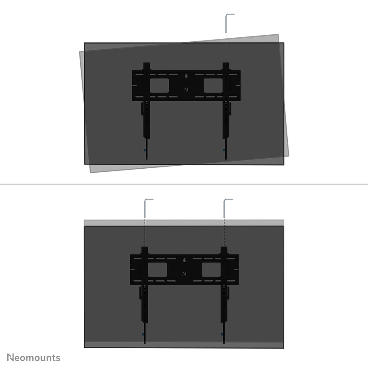 TV-fäste Neomounts WL30-750BL16 42" 86" - 6