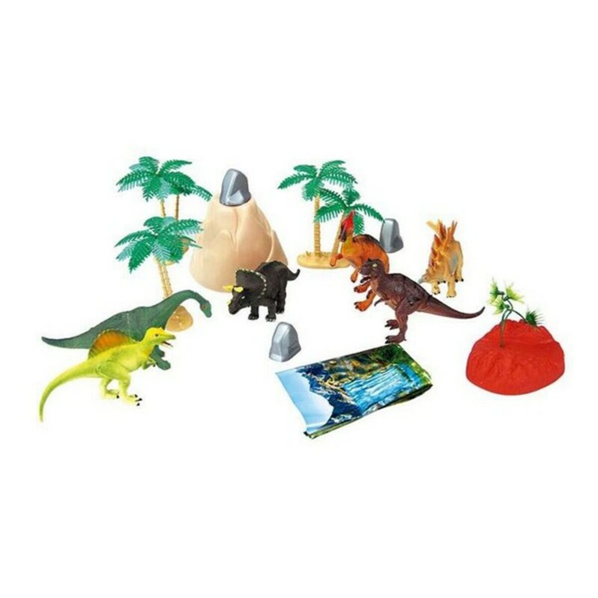 Set med dinosaurier Safari Dino (30 pcs)